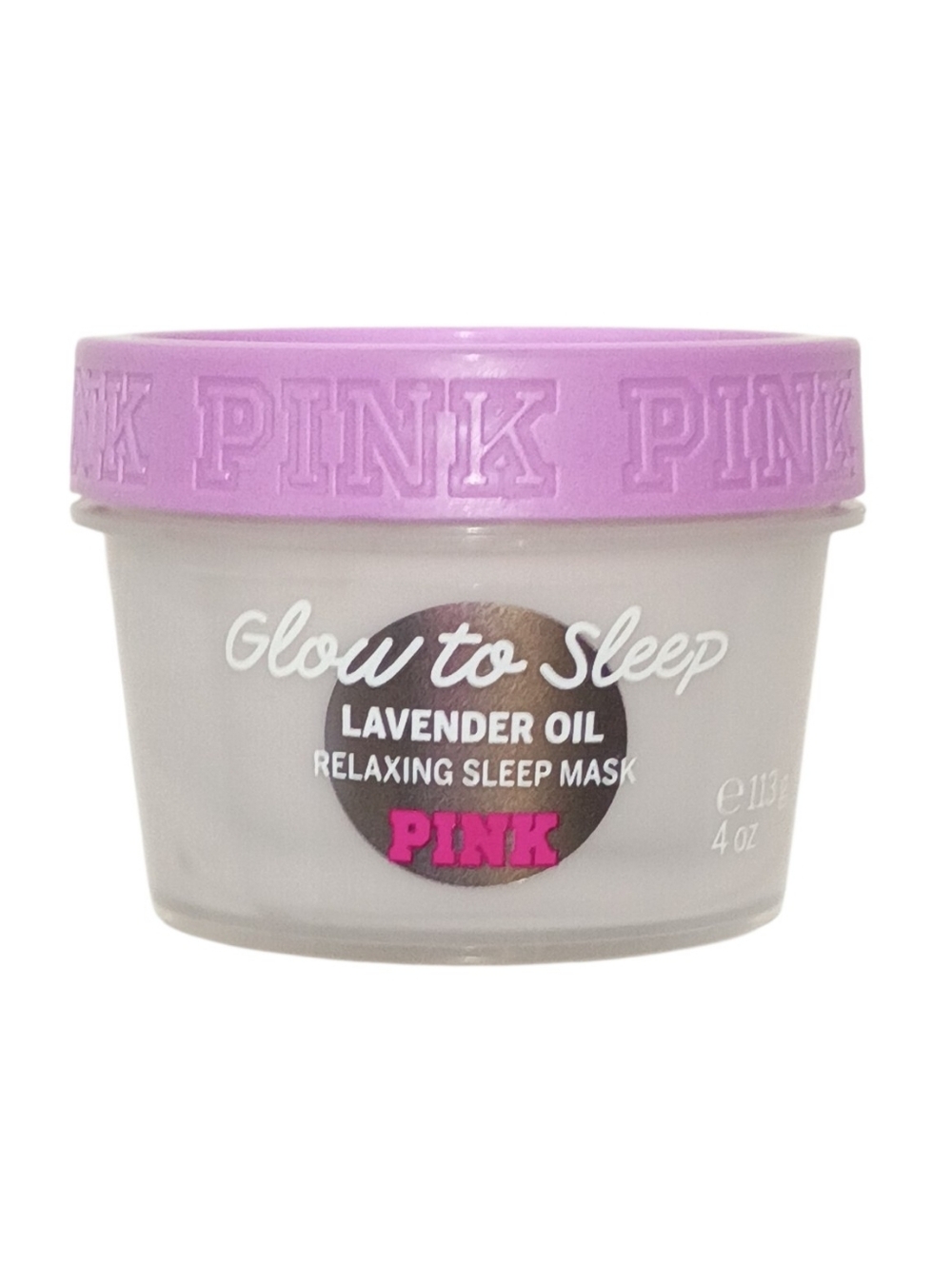VS PINK Limited Edition Glow To Sleep Lavender Oil Relaxing Sleep Mask 4 Oz NEW